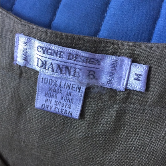 Dianne B Drop waist style sleeveless dress - Picture 2 of 2